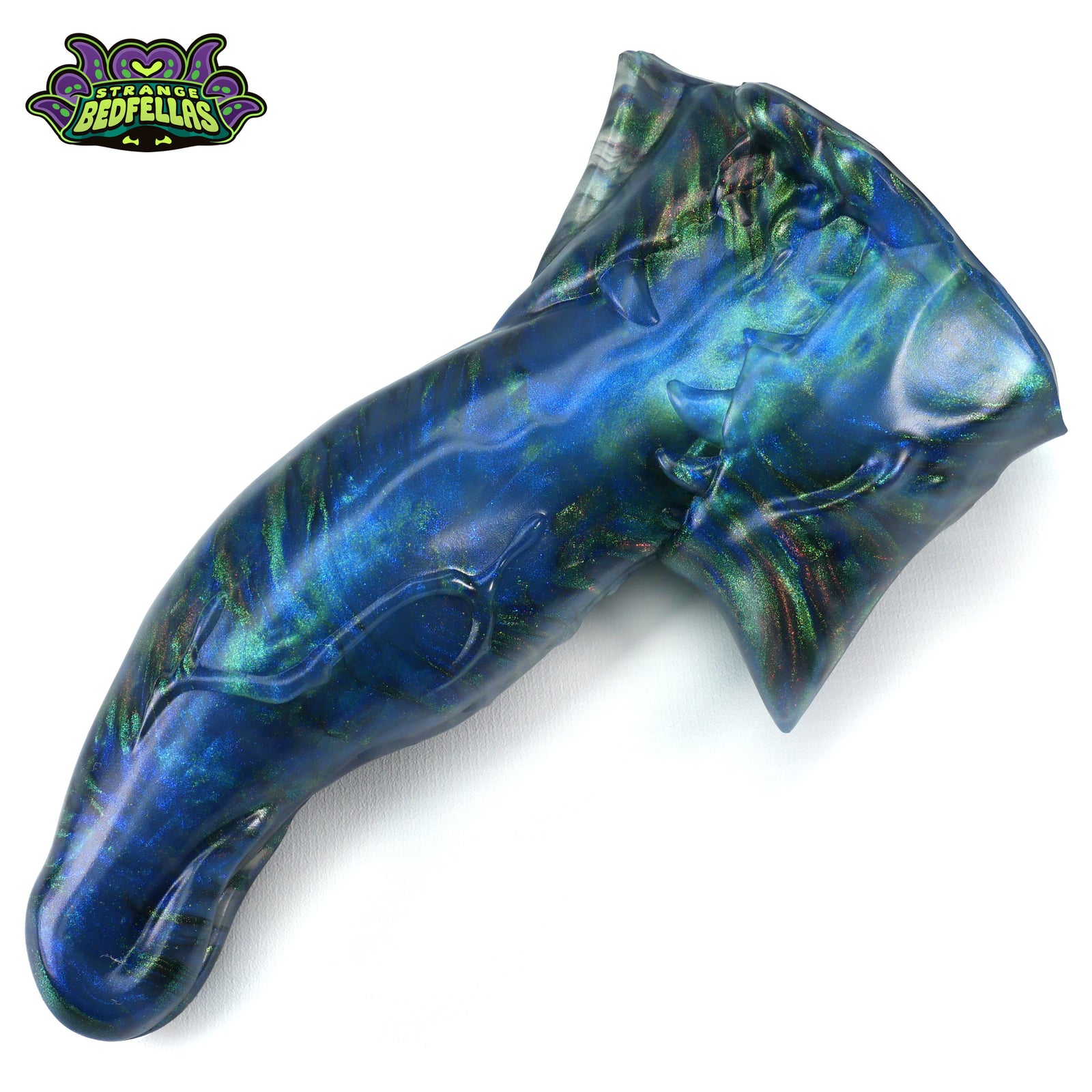 Medium Uthur's Tongue -- Near Clear 31* silicone -- UT-92