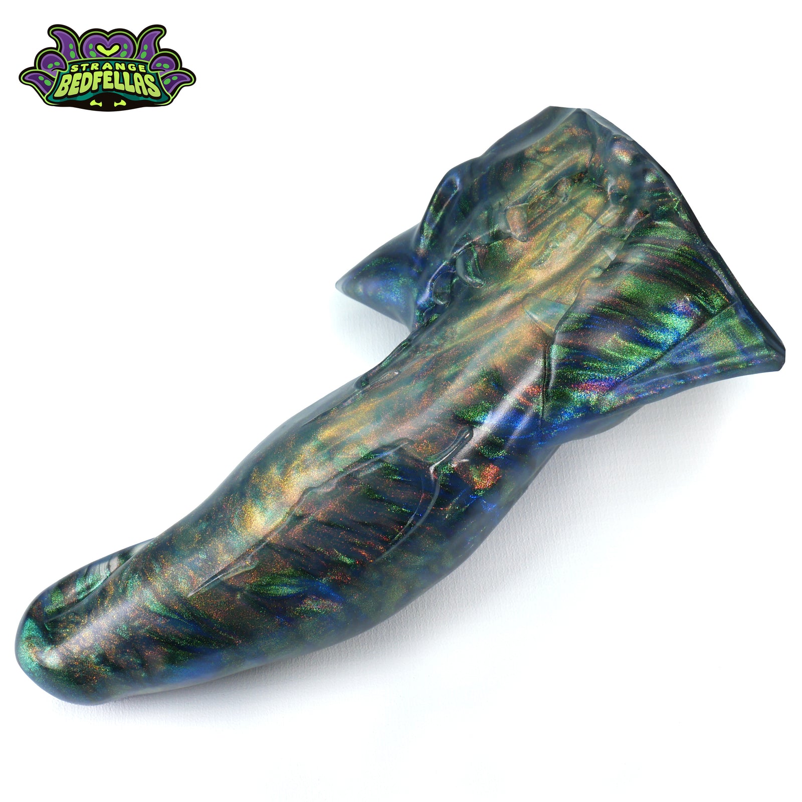 Medium Uthur's Tongue -- Near Clear 31* silicone -- UT-92