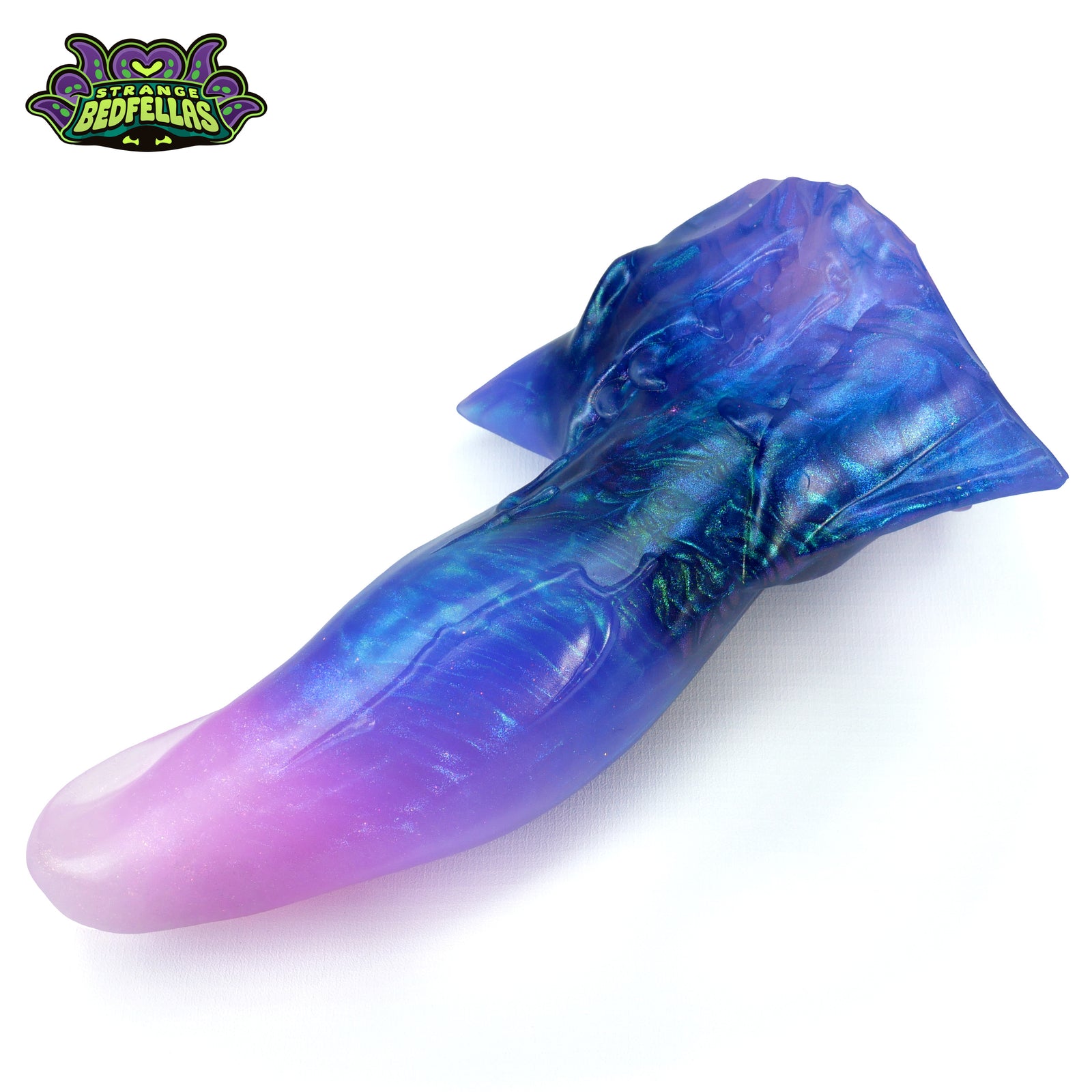 Large Uthur's Tongue -- Near Clear 31* silicone -- UT-94