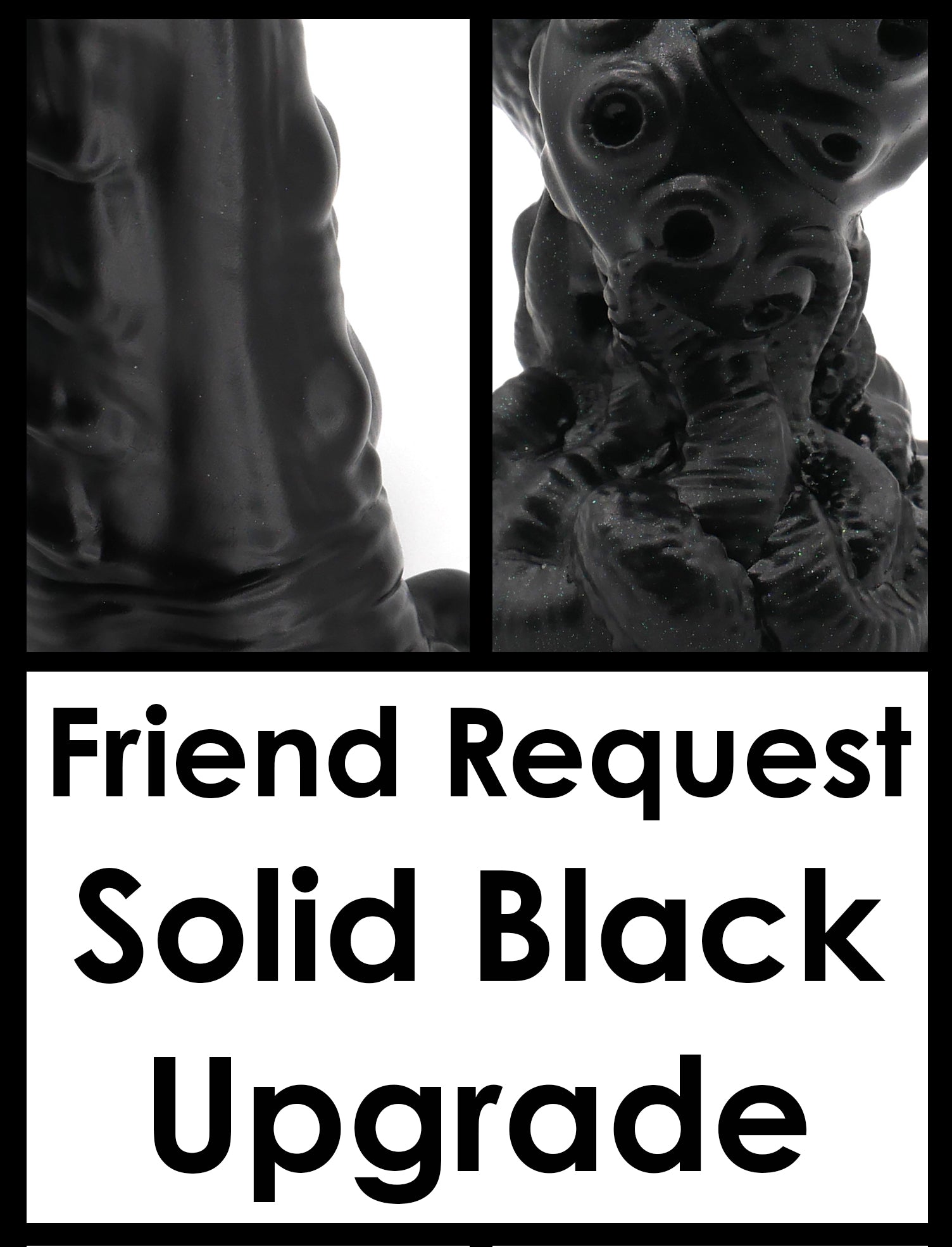 Friend Request Upgrade: Solid Black
