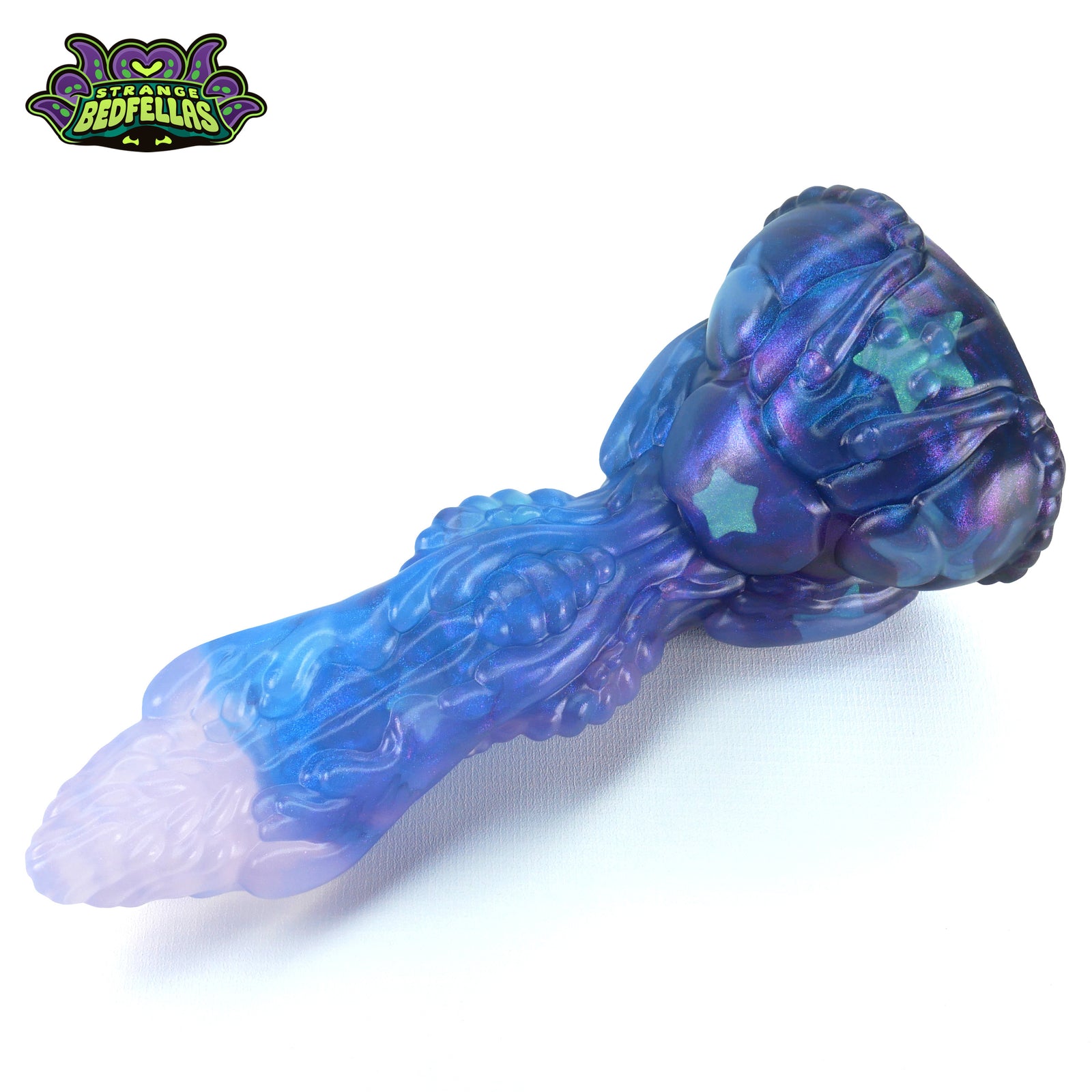 Medium Vetti's Tongue -- Near Clear 31* silicone -- VT-16