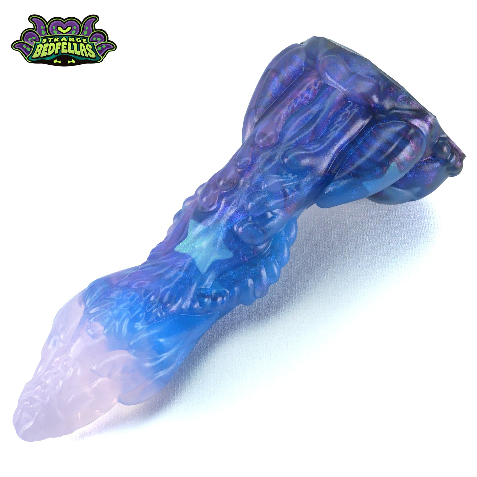 Medium Vetti's Tongue -- Near Clear 31* silicone -- VT-16