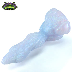 Medium Vetti's Tongue -- Near Clear 31* silicone -- VT-32