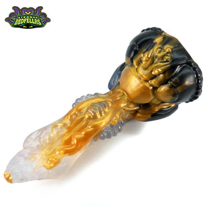 Small Vetti's Tongue -- Near Clear 31* silicone -- VT-41