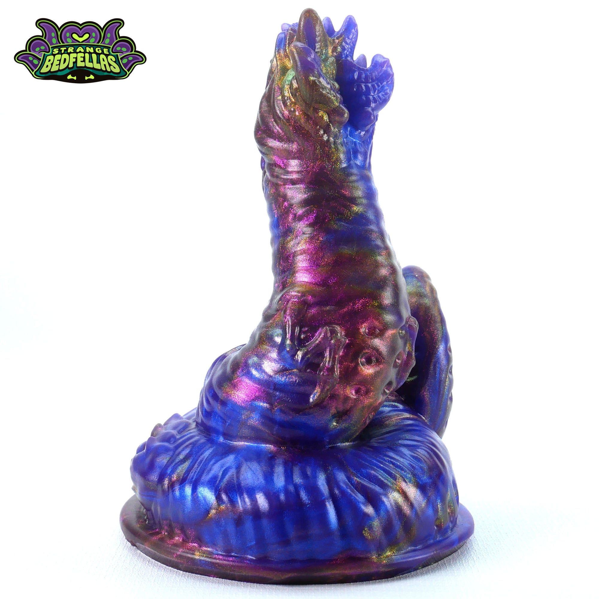 One Size Wormy Squish -- Near Clear 31* silicone -- WRM-43