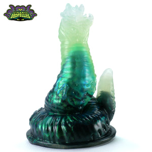 One Size Wormy Squish -- Near Clear 31* silicone -- WRM-48