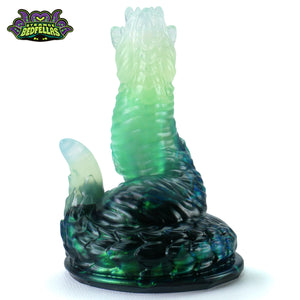 One Size Wormy Squish -- Near Clear 31* silicone -- WRM-48