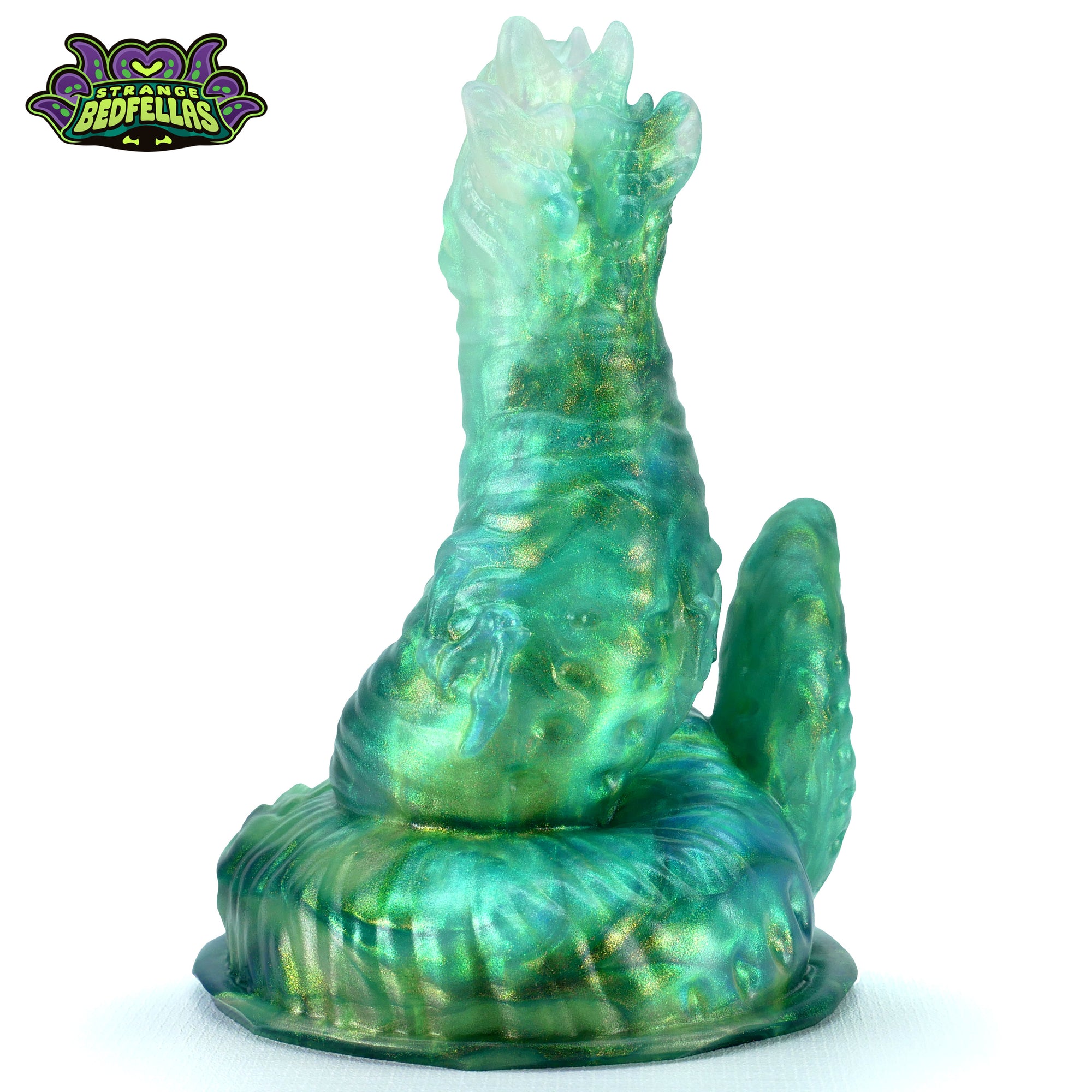 One Size Wormy Squish -- Near Clear 31* silicone -- WRM-50