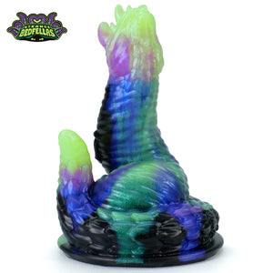 One Size Wormy Squish -- Near Clear 31* silicone -- WRM-57