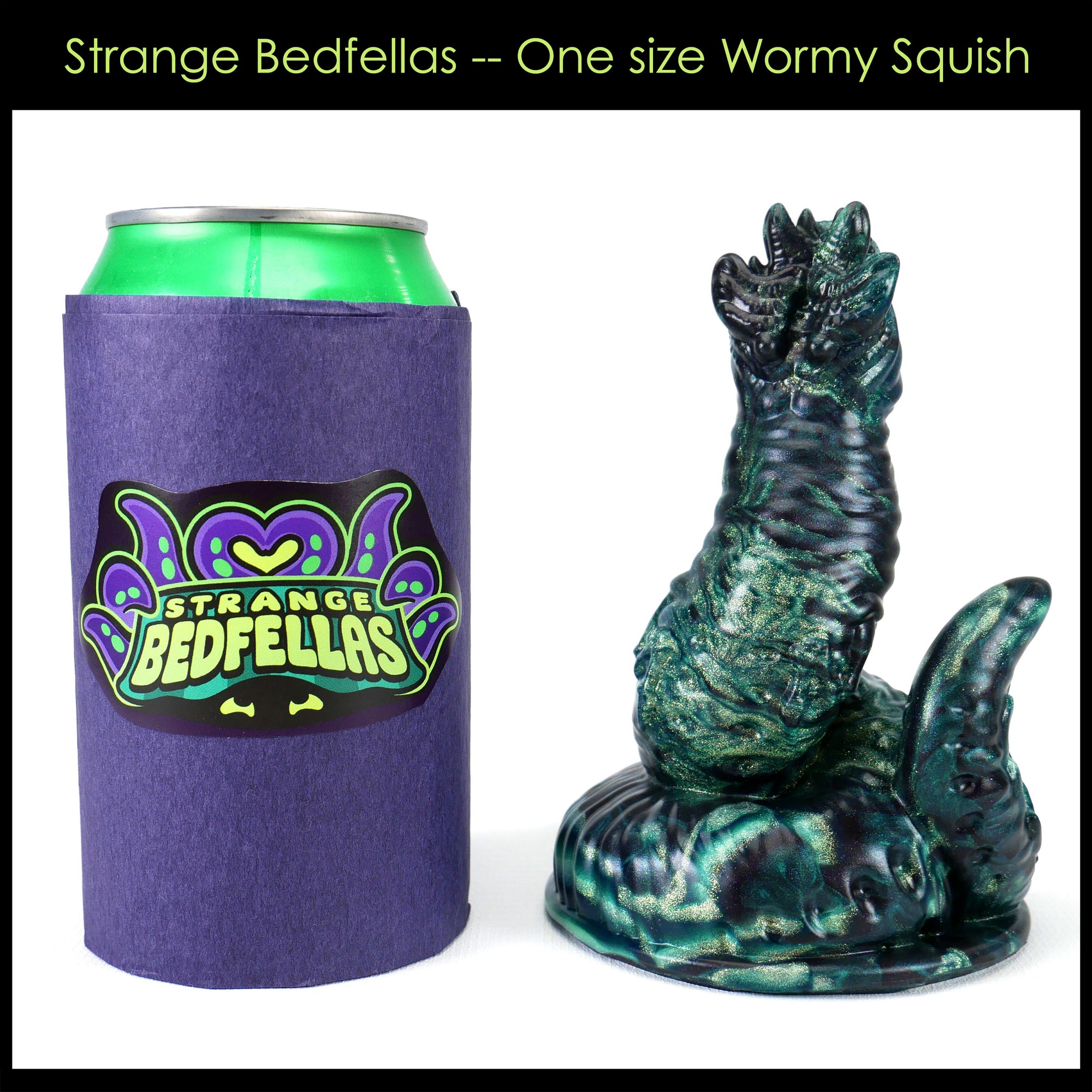 One Size Wormy Squish -- Soft silicone -- WRM-40