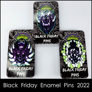 2022 Black Friday Enamel Pins