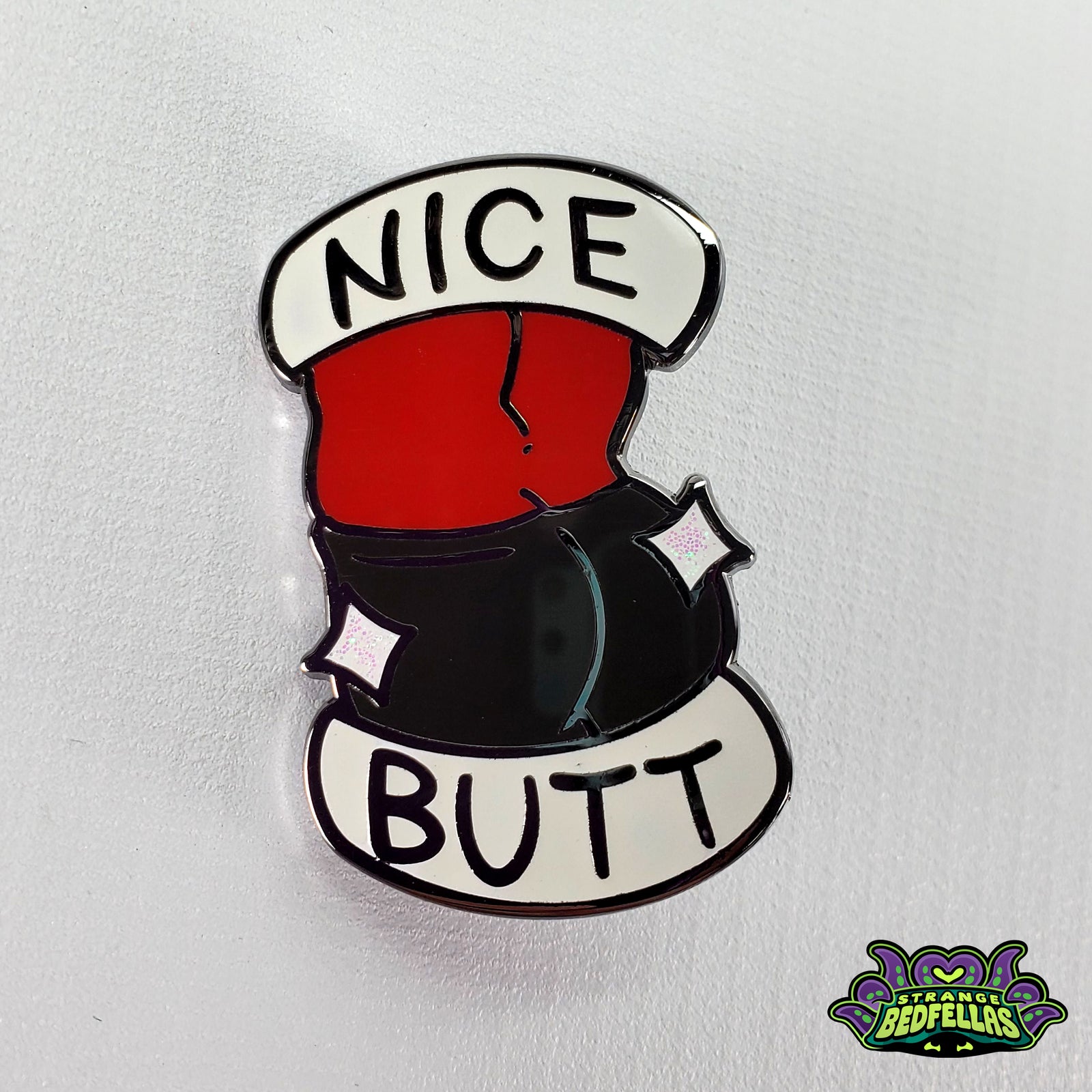 Nice Booty Enamel Pins