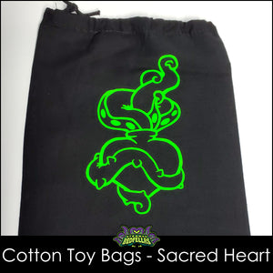 Cotton Toy Bags - Sacred Heart