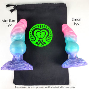 Cotton Toy Bags - Tendril Logo