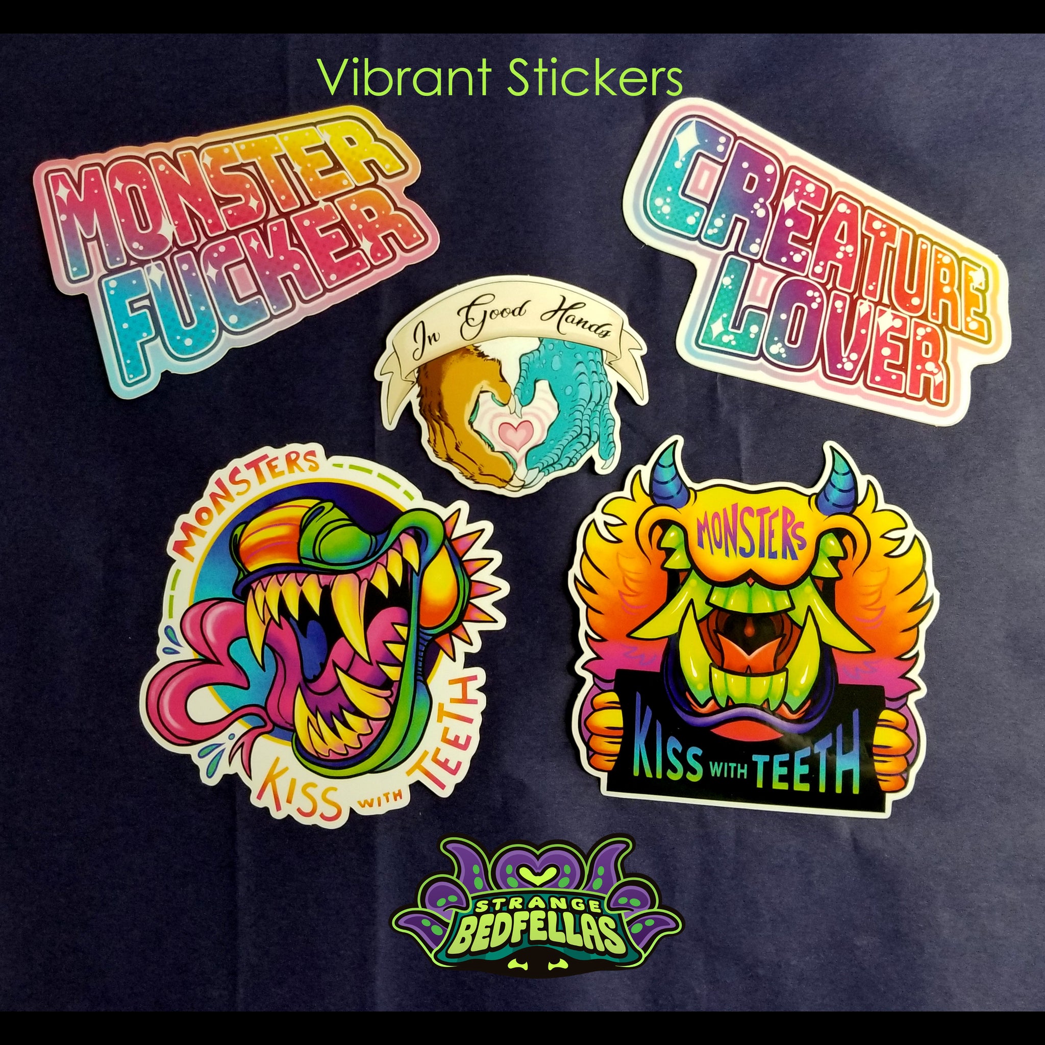 Monster Stickers - SB Creative LLC
